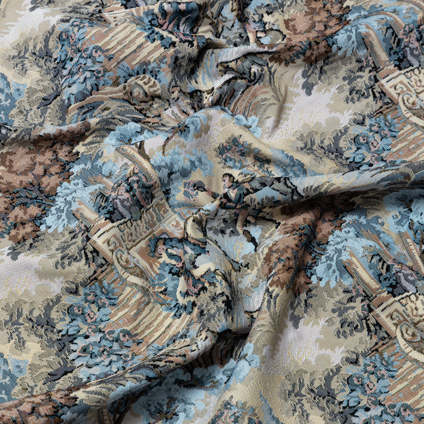 Cotton Polyester Pastoral Rococo Upholstery - KP01A0064