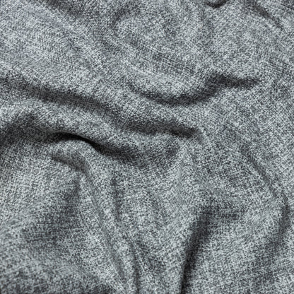 Polyester Grey Heathered Weave Bouclé Upholstery - KP01A0035