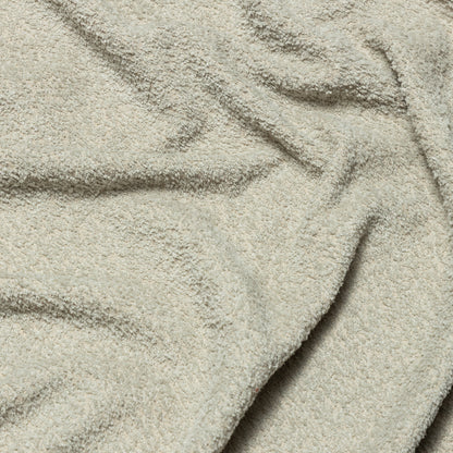 Polyester Light Grey Bouclé Upholstery - KP01A0018