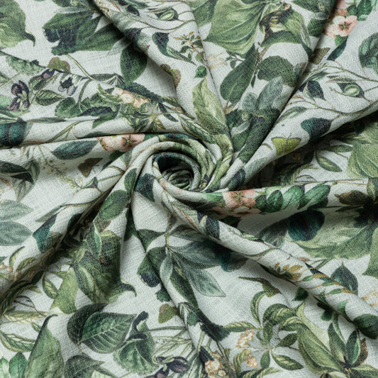 Polyester Meadow Bloom Printed Upholstery - KP01A0038