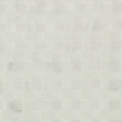 Nylon Organza White Check - NO0020001