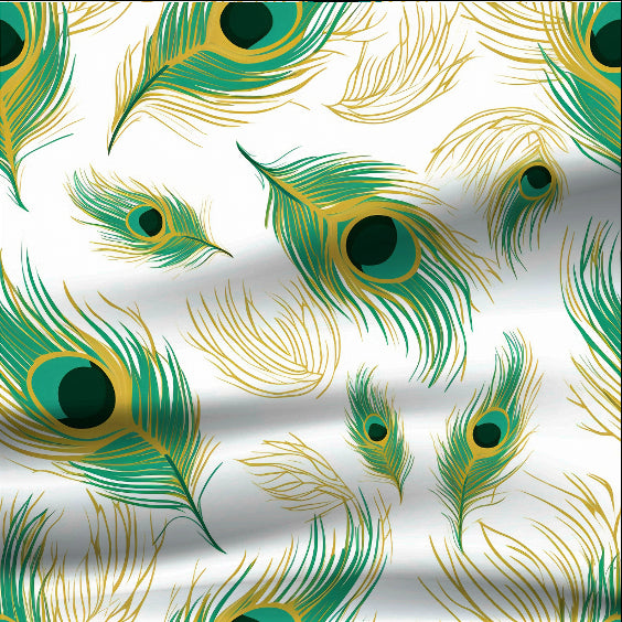 Peacock Feathers Print - PRINT0196