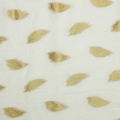 Viscose Chiffon Gold Leafy Whisper - VC0040002