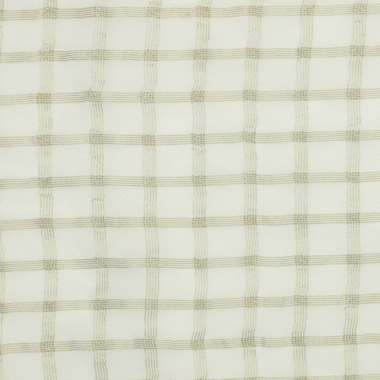 Viscose Georgette Pale Gold Check - VG0020002