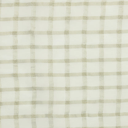 Viscose Georgette Pale Gold Check - VG0020002