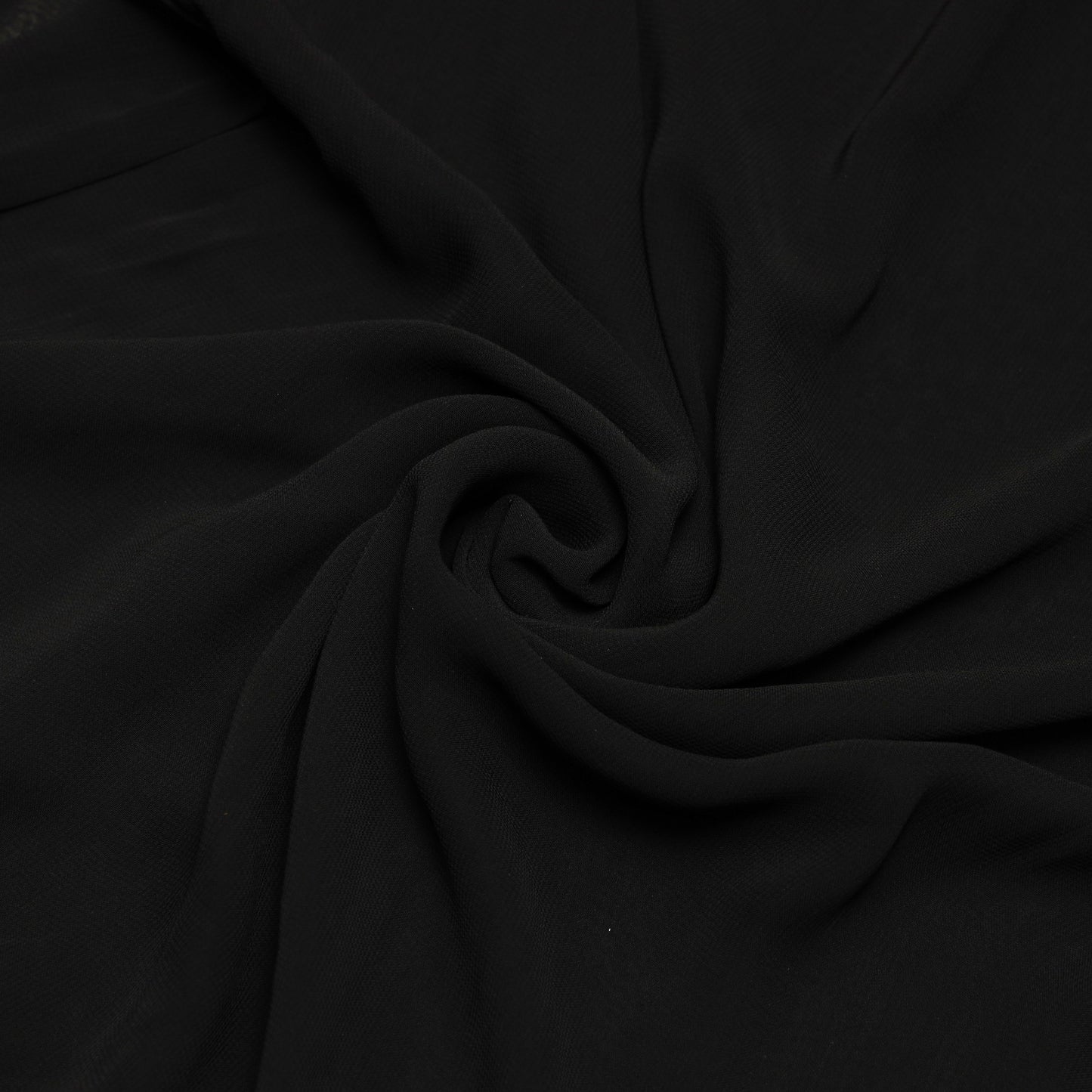 Viscose Georgette Black Dyed - VG0100001