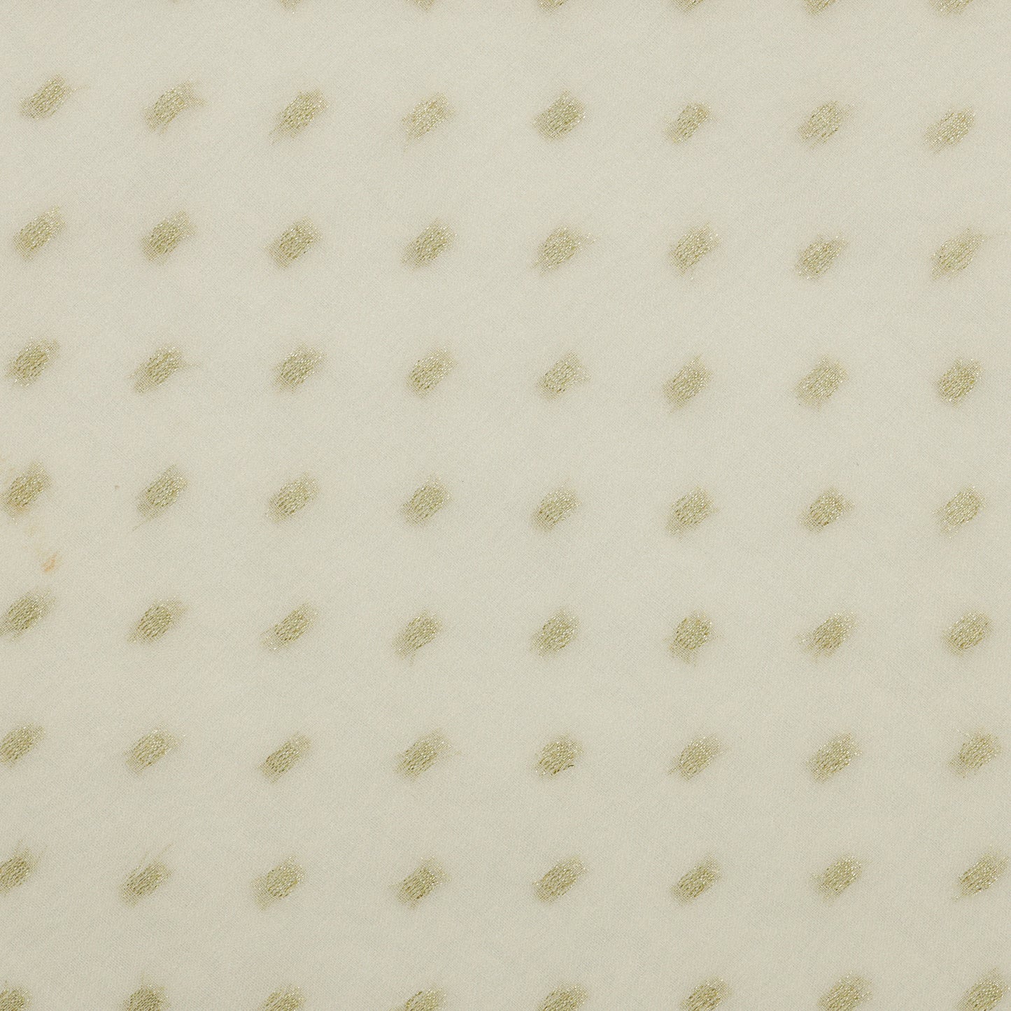 Viscose Georgette Gold Polka - VG0130015