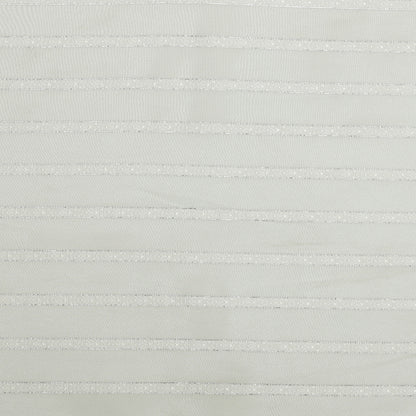 Viscose Georgette Satin Silver Stripe - VG0430001