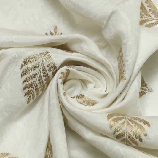 Viscose Uppada Vintage Fern and Self Leaf - VP0840051