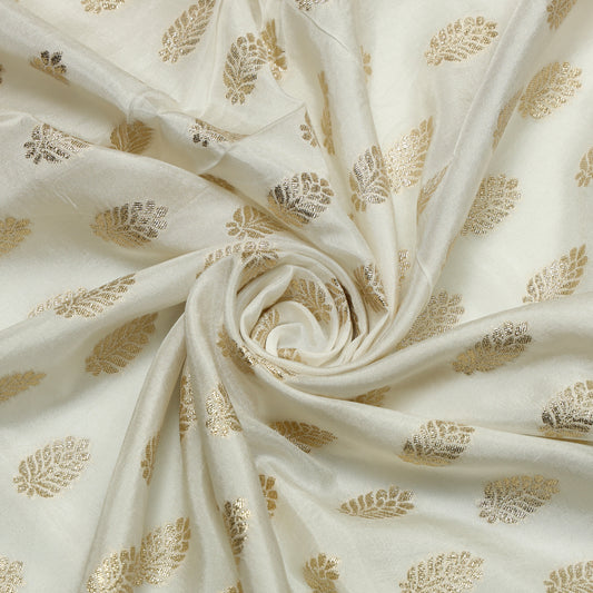 Viscose Uppada Gold Fern Frolic - VP4240050