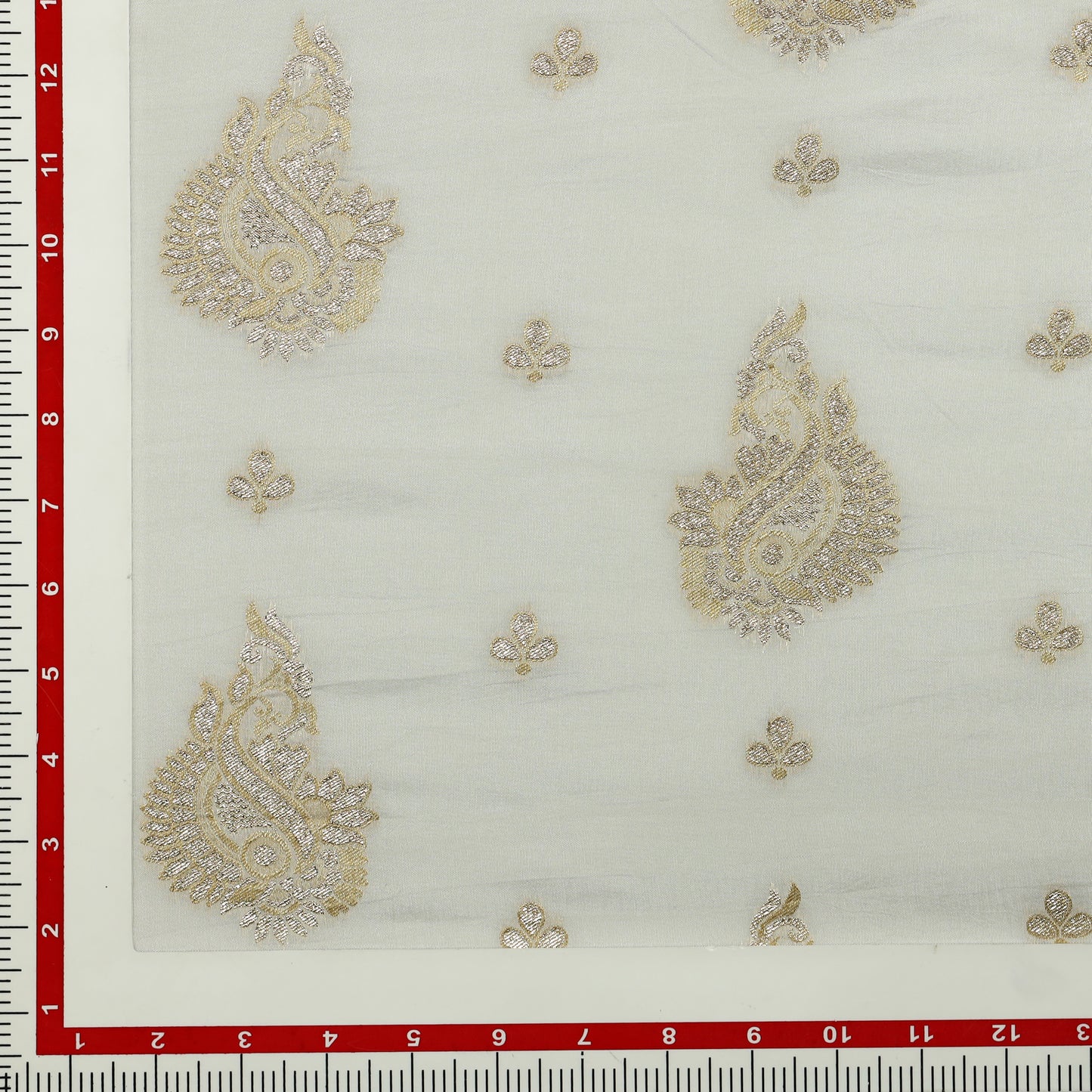 Viscose Uppada Gold Radiant Paisley - VP4240057