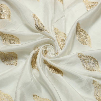 Viscose Uppada Gold Curvy Vine - VP4240087