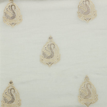 Viscose Uppada Gold Swan - VP4240096