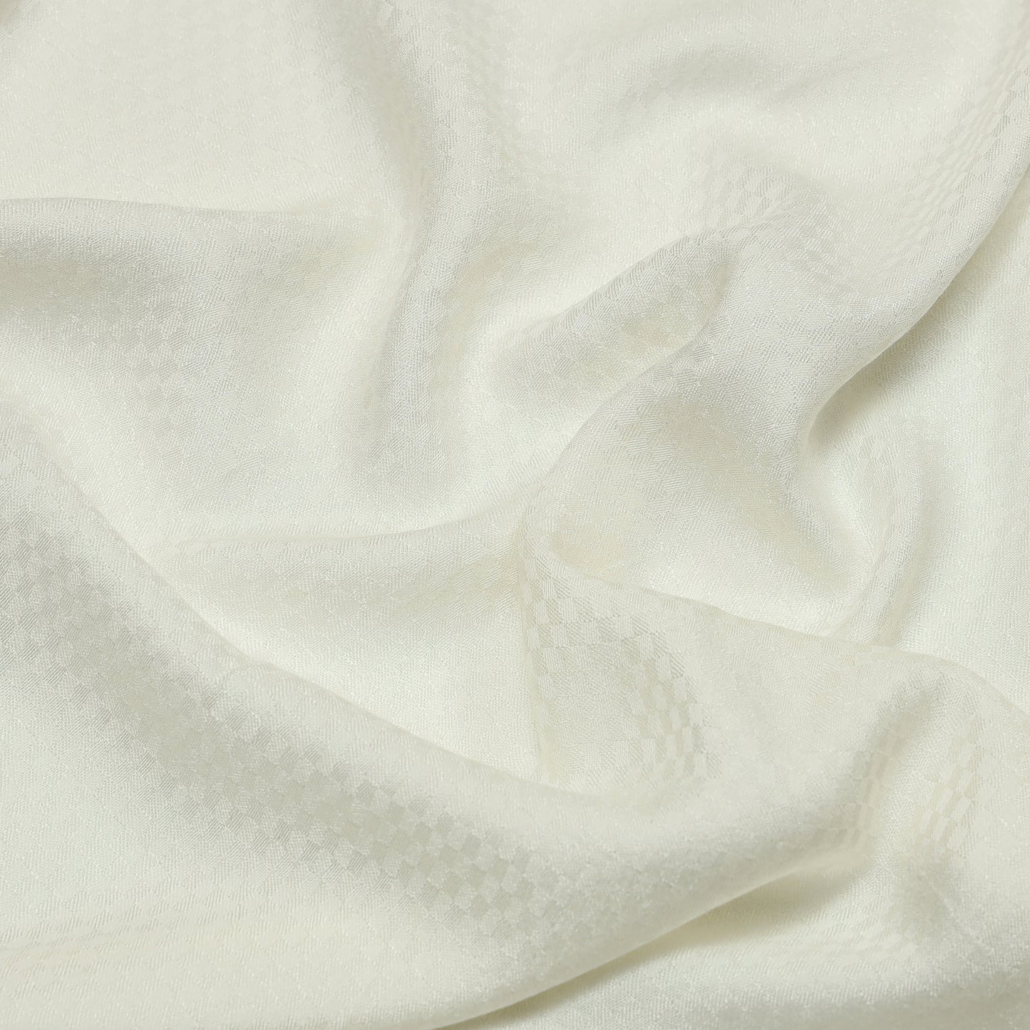 Viscose Cotton Checkered Elegance - ZP0030011