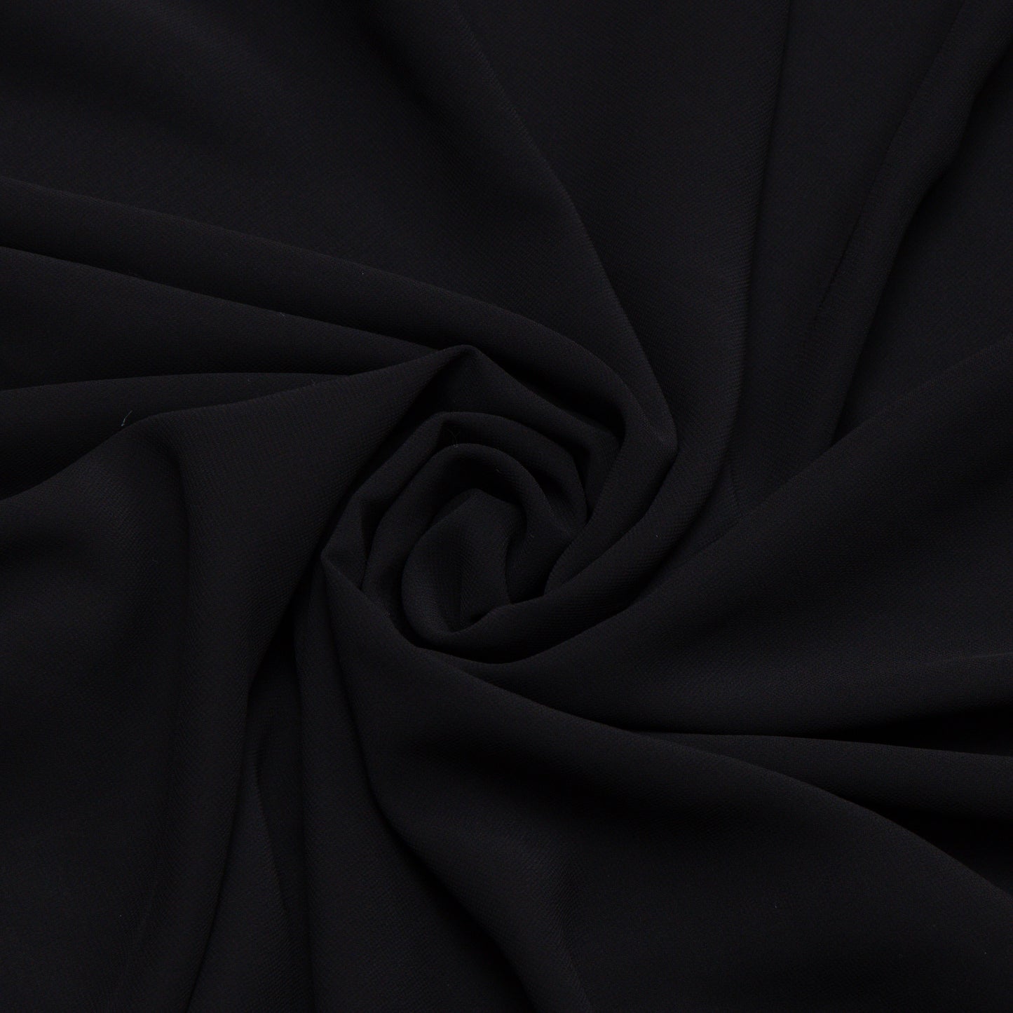 Poly Georgette Black 71 GSM - PG5340024