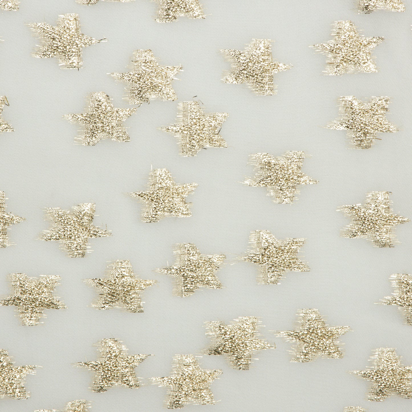 Viscose Georgette Gold Super Stars - VP1440125