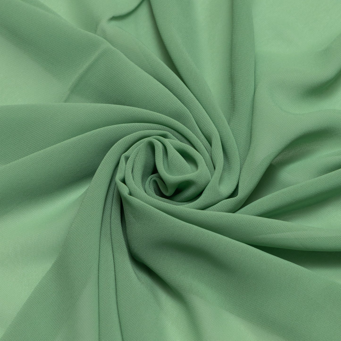 Poly Georgette Olive Green - PG0000010