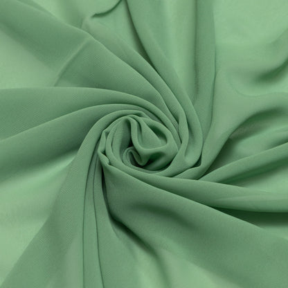 Poly Georgette Olive Green - PG0000010