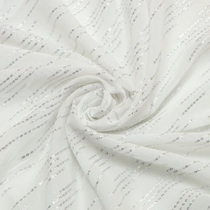 Viscose Georgette Silver Code - VG0410056